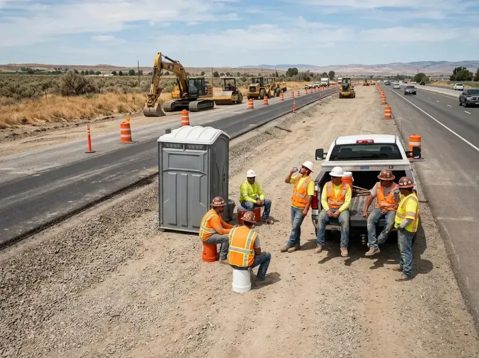 highway-road-construction-crew-007 — frequently asked questions, Porta Potty and Restroom Rentals in Lantana, FL